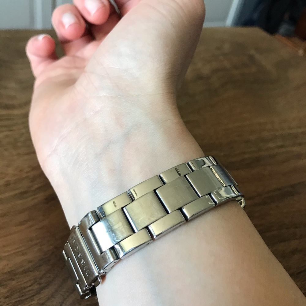 FOSSIL watch with multicolored rhinestones - Picture 8 of 8